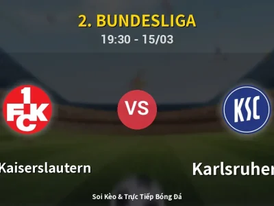 Soi Kèo 1. FC Kaiserslautern vs Karlsruher SC – 19:30 15/03 | Nhận Định, Dự Đoán Tỷ Số
