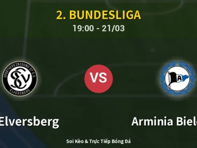 Soi Kèo SV Elversberg vs Arminia Bielefeld – 19:00 21/03 | Nhận Định, Dự Đoán Tỷ Số