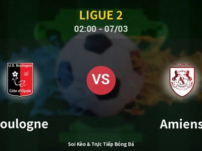 Kết Quả: Boulogne 4-2 Amiens – Highlight & Bàn Thắng | Ligue 2