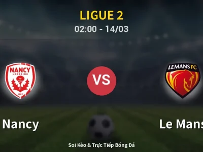 Kết Quả: Nancy 2-4 Le Mans – Highlight & Bàn Thắng | Ligue 2