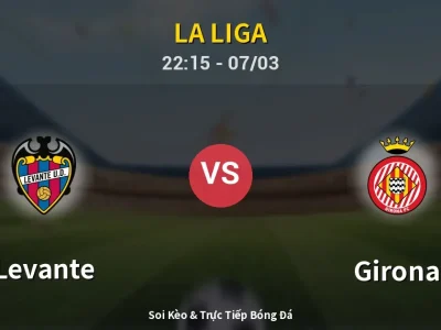 Soi Kèo Levante vs Girona – 22:15 07/03 | Nhận Định, Dự Đoán Tỷ Số