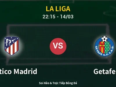 Soi Kèo Atletico Madrid vs Getafe – 22:15 14/03 | Nhận Định, Dự Đoán Tỷ Số