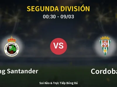 Kết Quả: Racing Santander 4-3 Cordoba – Highlight & Bàn Thắng | Segunda División