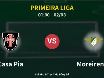Kết Quả: Casa Pia 1-1 Moreirense – Highlight & Bàn Thắng | Primeira Liga