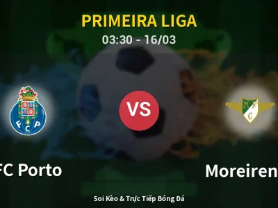Kết Quả: FC Porto 3-0 Moreirense – Highlight & Bàn Thắng | Primeira Liga