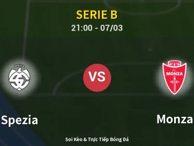 🔴 Trực Tiếp: Spezia 2-2 Monza – Link Xem Serie B (Full HD)