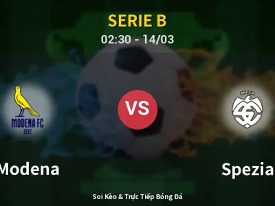 Soi Kèo Modena vs Spezia – 02:30 14/03 | Nhận Định, Dự Đoán Tỷ Số