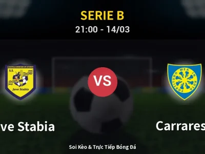 🔴 Trực Tiếp: Juve Stabia 1-0 Carrarese – Link Xem Serie B (Full HD)