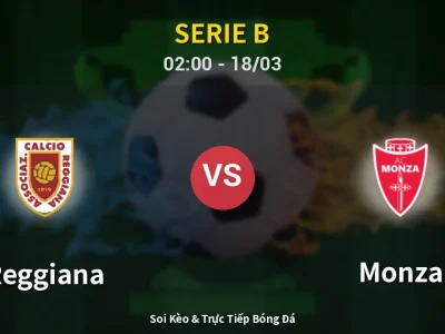 Kết Quả: Reggiana 0-0 Monza – Highlight & Bàn Thắng | Serie B