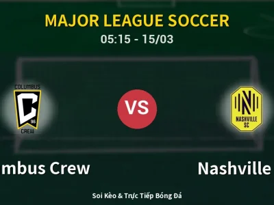 Kết Quả: Columbus Crew 0-1 Nashville SC – Highlight & Bàn Thắng | Major League Soccer