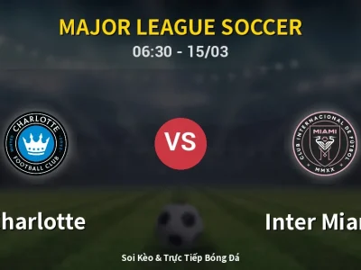 Kết Quả: Charlotte 0-0 Inter Miami – Highlight & Bàn Thắng | Major League Soccer