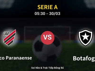 Kết Quả: Atletico Paranaense 4-1 Botafogo – Highlight & Bàn Thắng | Serie A