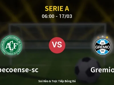 Kết Quả: Chapecoense-sc 1-1 Gremio – Highlight & Bàn Thắng | Serie A