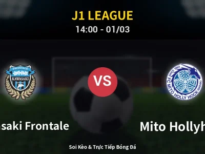 Kết Quả: Kawasaki Frontale 2-2 Mito Hollyhock – Highlight & Bàn Thắng | J1 League