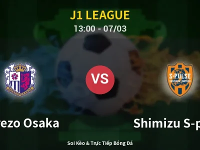 Kết Quả: Cerezo Osaka 0-0 Shimizu S-pulse – Highlight & Bàn Thắng | J1 League
