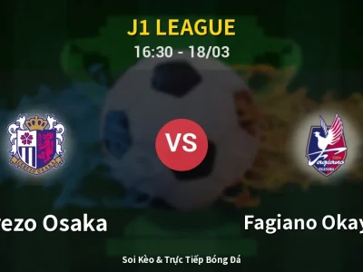 Kết Quả: Cerezo Osaka 1-2 Fagiano Okayama – Highlight & Bàn Thắng | J1 League