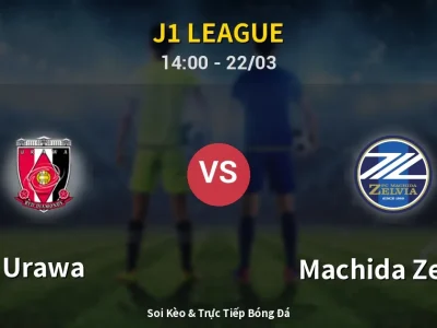 Kết Quả: Urawa 1-2 Machida Zelvia – Highlight & Bàn Thắng | J1 League