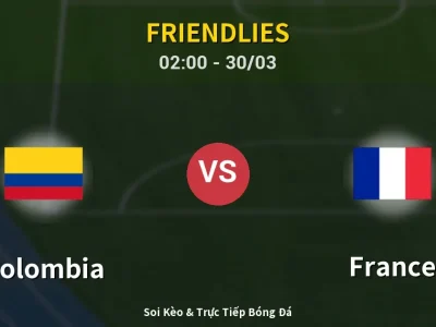 Kết Quả: Colombia 1-3 France – Highlight & Bàn Thắng | Friendlies