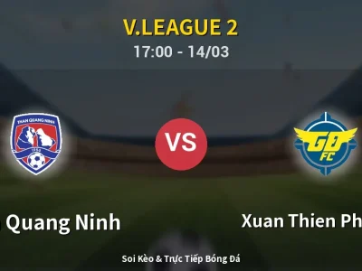 Kết Quả: Than Quang Ninh 0-0 Xuan Thien Phu Tho – Highlight & Bàn Thắng | V.League 2