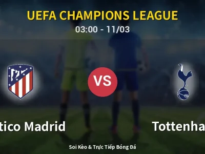 Kết Quả: Atletico Madrid 5-2 Tottenham – Highlight & Bàn Thắng | UEFA Champions League