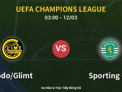 Kết Quả: Bodo/Glimt 3-0 Sporting CP – Highlight & Bàn Thắng | UEFA Champions League