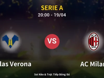 🔴 Trực Tiếp: Hellas Verona 0-0 AC Milan – Link Xem Serie A (Full HD)