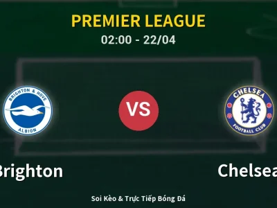Kết Quả: Brighton 3-0 Chelsea – Highlight & Bàn Thắng | Premier League