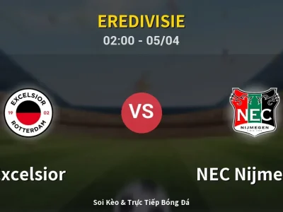 Kết Quả: Excelsior 0-2 NEC Nijmegen – Highlight & Bàn Thắng | Eredivisie
