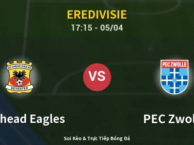 Soi Kèo GO Ahead Eagles vs PEC Zwolle – 17:15 05/04 | Nhận Định, Dự Đoán Tỷ Số