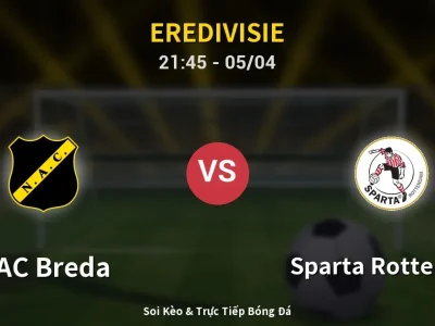 Soi Kèo NAC Breda vs Sparta Rotterdam – 21:45 05/04 | Nhận Định, Dự Đoán Tỷ Số
