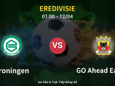 Kết Quả: Groningen 0-0 GO Ahead Eagles – Highlight & Bàn Thắng | Eredivisie