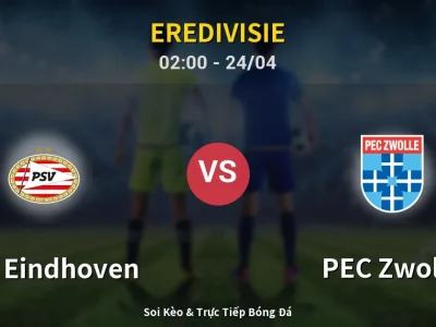Kết Quả: PSV Eindhoven 6-1 PEC Zwolle – Highlight & Bàn Thắng | Eredivisie