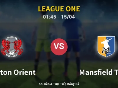 Kết Quả: Leyton Orient 0-0 Mansfield Town – Highlight & Bàn Thắng | League One