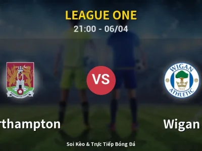 Soi Kèo Northampton vs Wigan – 21:00 06/04 | Nhận Định, Dự Đoán Tỷ Số