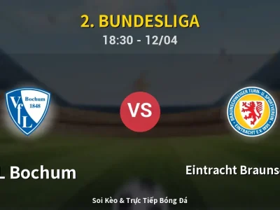 🔴 Trực Tiếp: VfL Bochum 2-0 Eintracht Braunschweig – Link Xem 2. Bundesliga (Full HD)