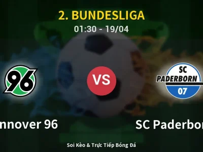 Kết Quả: Hannover 96 1-1 SC Paderborn 07 – Highlight & Bàn Thắng | 2. Bundesliga