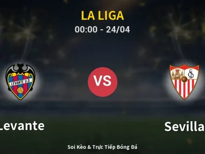 Kết Quả: Levante 2-0 Sevilla – Highlight & Bàn Thắng | La Liga