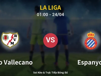 Kết Quả: Rayo Vallecano 1-0 Espanyol – Highlight & Bàn Thắng | La Liga