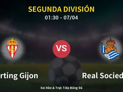 Kết Quả: Sporting Gijon 1-0 Real Sociedad II – Highlight & Bàn Thắng | Segunda División