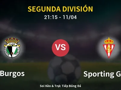 Soi Kèo Burgos vs Sporting Gijon – 21:15 11/04 | Nhận Định, Dự Đoán Tỷ Số