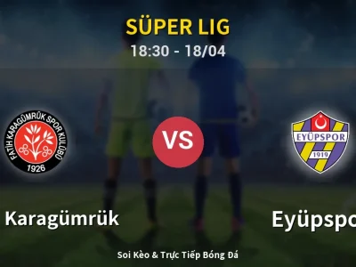 Soi Kèo Fatih Karagümrük vs Eyüpspor – 18:30 18/04 | Nhận Định, Dự Đoán Tỷ Số