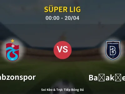 Kết Quả: Trabzonspor 1-1 Başakşehir – Highlight & Bàn Thắng | Süper Lig