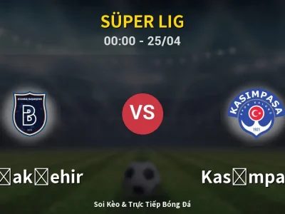 Kết Quả: Başakşehir 4-0 Kasımpaşa – Highlight & Bàn Thắng | Süper Lig