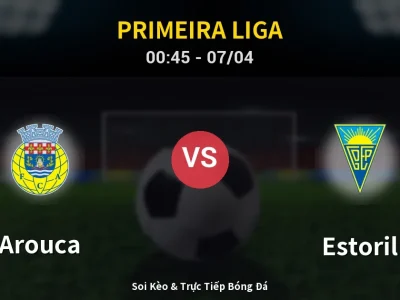 Kết Quả: Arouca 3-2 Estoril – Highlight & Bàn Thắng | Primeira Liga
