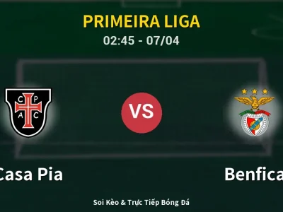 Kết Quả: Casa Pia 1-1 Benfica – Highlight & Bàn Thắng | Primeira Liga