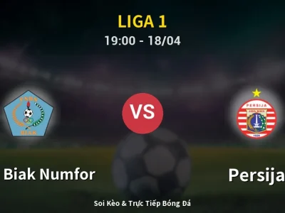 Soi Kèo PSBS Biak Numfor vs Persija – 19:00 18/04 | Nhận Định, Dự Đoán Tỷ Số