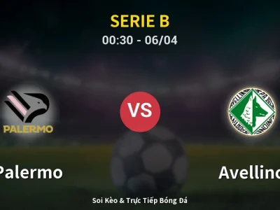 Kết Quả: Palermo 2-0 Avellino – Highlight & Bàn Thắng | Serie B