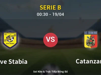 Kết Quả: Juve Stabia 1-1 Catanzaro – Highlight & Bàn Thắng | Serie B