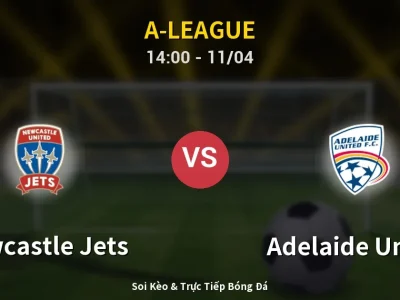 Soi Kèo Newcastle Jets vs Adelaide United – 14:00 11/04 | Nhận Định, Dự Đoán Tỷ Số
