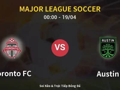 Kết Quả: Toronto FC 3-3 Austin – Highlight & Bàn Thắng | Major League Soccer